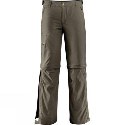 Pantalones Vaude Farley Stretch T-Zip II Hombre Verde Oliva - Chile RHP231608
